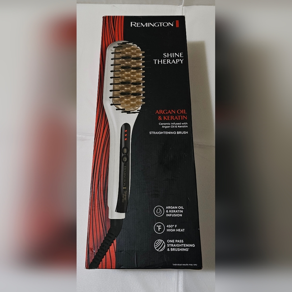 Remington Argan Oil & Keratin Straightening Brush